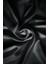 İpek Saten Yastık Kılıfı 2 Adet 50x70cm 2 Adet Saten Tokalı Siyah 8