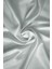 İpek Saten Yastık Kılıfı 2 Adet 50x70cm 2 Adet Saten Tokalı Silver 8