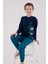 Erkek Çocuk Uzun Kol Pijama Takım Lacivert 3