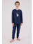 Erkek Çocuk Uzun Kol Pijama Takım Koyu Indigo 4
