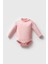 Kız Bebek 3'lü Body Set Açık Pembe 3
