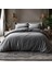 Odin 300 Tc Pamuk Saten King Size Nevresim Antrasit 1