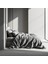 Odin 300 Tc Pamuk Saten King Size Nevresim Seti Antrasit 2