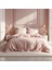 Soho 200 Tc Pamuk Perkal King Size Nevresim Pembe 1
