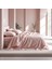Soho 200 Tc Pamuk Perkal King Size Nevresim Pembe 2