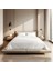 Odin 300 Tc Pamuk Saten King Size Nevresim Beyaz 1