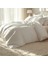 Odin 300 Tc Pamuk Saten King Size Nevresim Beyaz 2