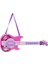Mikrofonlu Pembe Gitar Seti 2