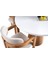 Norac Iskandinav Natural Ahşap Masa Sandalye Takımı 100X100 4