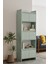 Modo mint yeşili Mdf Raflı Kapaklı Kitaplık 176 cm 2