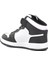 Siyah-Beyaz Unisex Hi Sneaker Haykat Uzun G 4