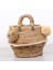 Mylamp Abaka Ponponlu Sepet 30X23X30 cm 1