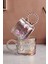 Std Ringo Stone Dream Luster 2'li Cam Kupa Seti 325 ml Boncuk Kulp 1