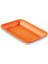 Tek Kullanımlık Köpük 2000 Gr. Turuncu Servis Et Kıyma Saklama Tepsi Tabak -265X175X35MM. - 10 Adet 2