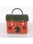 Mylamp Renkli Ev 23X20X13 Cm. Rattan Ev Dekoratif Çanta- Sepet 1