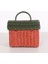 Mylamp Renkli Ev 23X20X13 Cm. Rattan Ev Dekoratif Çanta- Sepet 3
