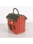 Mylamp Renkli Ev 23X20X13 Cm. Rattan Ev Dekoratif Çanta- Sepet 4