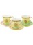 Colorful Flowers 6lı Kahve Fincan Seti 150ML 1