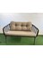KARTEPE 2 1 1 RATTAN BAHÇE BALKON TAKIMI,ANTRASİT GRİ RATTAN/GRİ KUMAŞ 4