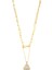 Çoklu Üçgen Kolye - Altın 1