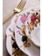 Porselen Rose Garden Bone 24 Parça 6 Kişilik Yemek Takımı 3