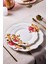 Porselen Rose Garden Bone 24 Parça 6 Kişilik Yemek Takımı 4
