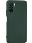 Newface Xiaomi Poco F3 Kılıf Nano Içi Kadife Silikon - Koyu Yeşil 1