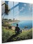Pink Floyd Cam Tablo - Wish You Were Here Manzara - Duvar Dekorasyonu Modern Sanat 1