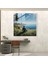 Pink Floyd Cam Tablo - Wish You Were Here Manzara - Duvar Dekorasyonu Modern Sanat 2
