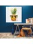 Parlak Ananas Cam Tablosu - Ananas Ev Dekorasyonu Yazlık Cam Tablo 3