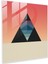 Pink Floyd Geometrik Tasarım Cam Tablosu - Pink Floyd Cam Duvar Sanatı Discography 1