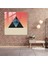 Pink Floyd Geometrik Tasarım Cam Tablosu - Pink Floyd Cam Duvar Sanatı Discography 2