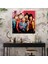 Rolling Stones Cam Tablo - Modern Sanat Canlı Renkler Rolling Stones Cam Tablo 3