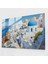 Santorini Cam Duvar Dekorasyonu - Santorini Zarif Detaylar Cam Sanatı Modern Sanat 1