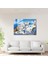 Santorini Cam Duvar Dekorasyonu - Santorini Zarif Detaylar Cam Sanatı Modern Sanat 3