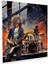Pink Floyd Canlı Performans Cam Tablosu - Pink Floyd Cam Sanatı Fotoğraf Gerçekçi Illüstrasyon Detaylara Önem 1