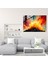 Volkan Cam Tablo - Canlı Renkler Volkan Deseni 3