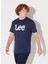 Lee Regular Fit Normal Kesim Sıfır Yaka %100 Pamuk Logolu Tişört 7