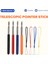 4pcs Teleskopik Işaretçi Sopa Sınıfı ile Kirkar Öğretmeni Pointer ile Sınıf Geri Çekilebilir Işaretçi Beyaz Tahta Işaretçisi (Yurt Dışından) 4