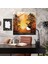Altın Şafak Cam Tablo - Şafak Ev Dekorasyonu Modern Sanat 3