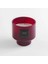 Lois Cam Kapaklı Bordo Mum 350 gr 1