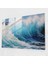 Surfing Cam Tablo - Deniz Modern Sanat Kayalık Kıyı Okyanus Dalgaları 1