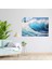 Surfing Cam Tablo - Deniz Modern Sanat Kayalık Kıyı Okyanus Dalgaları 2