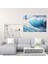 Surfing Cam Tablo - Deniz Modern Sanat Kayalık Kıyı Okyanus Dalgaları 3