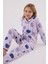 Kız Çocuk Gömlek Pijama Lila 2