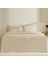 White Collection Rayas %100 Pamuk Nakışlı Çift Kişilik Nevresim Takımı Bej 1