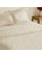 White Collection Rayas %100 Pamuk Nakışlı Çift Kişilik Nevresim Takımı Bej 3