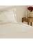 White Collection Rayas %100 Pamuk Nakışlı Çift Kişilik Nevresim Takımı Bej 5
