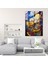 Kaleydoskop Simpson Cam Tablosu - Çağdaş Modern Sanat Stili 2