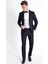 052 Slim Fit Lacivert Black Takım Elbise 4